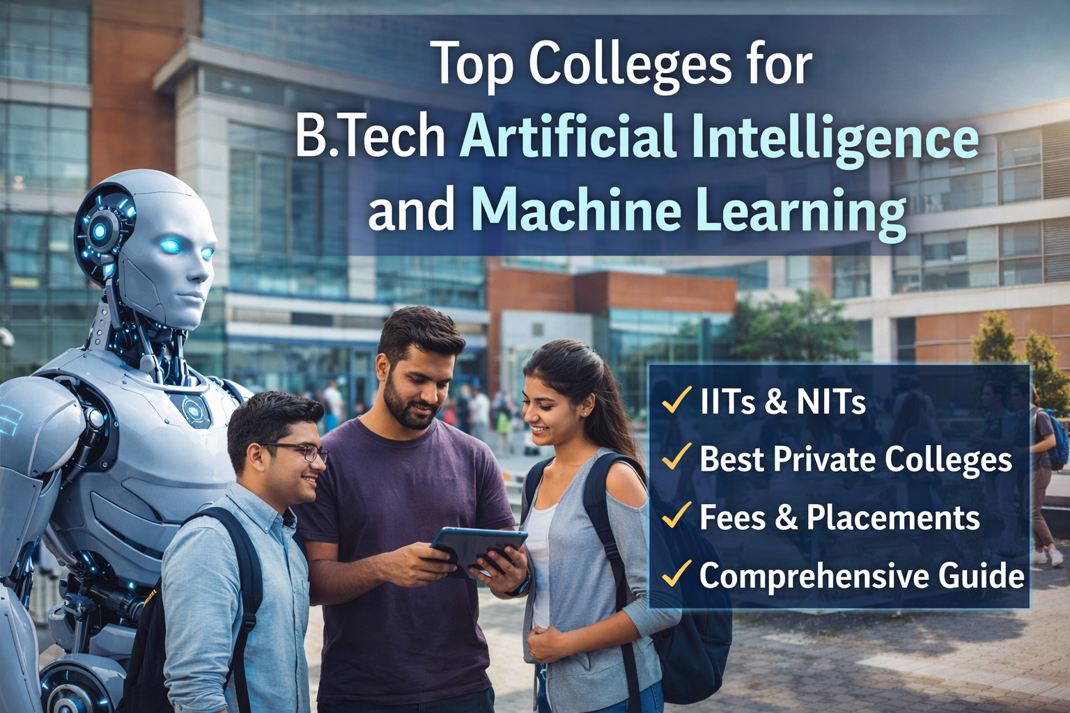 Top Colleges for B.Tech Artificial Intelligence and Machine Learning