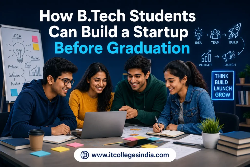 How B.Tech Students Can Build a Startup Before Graduation