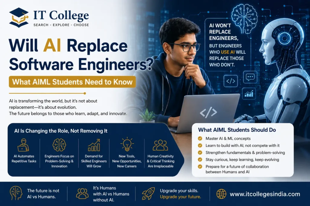 Will AI Replace Software Engineers What AIML Students Need to Know