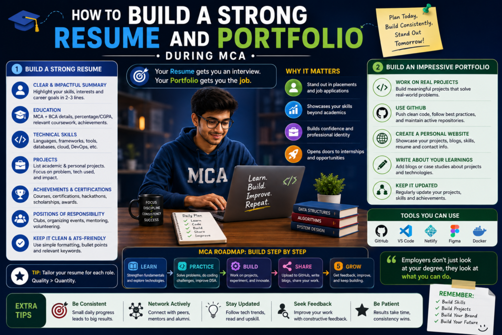 How to Build a Strong Resume and Portfolio During MCA